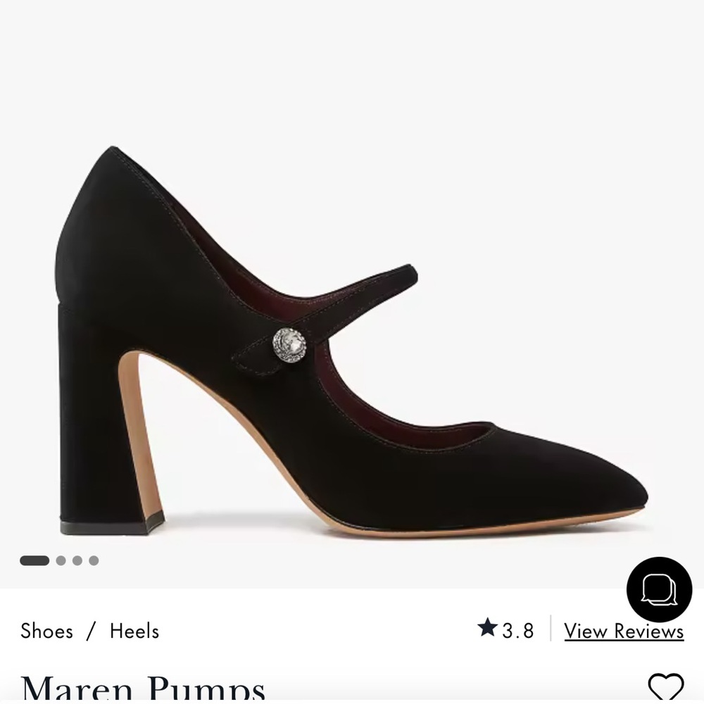 Kate Spade Maren Pearl Pumps - Black